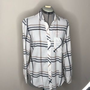 Cloth & Stone Plaid Button Down